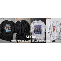 【セガの名作ゲーム4タイトルをフィーチャー】THE INTERNATIONAL IMAGES COLLECTIONより新作Tシャツコレクションを発売