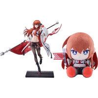 『STEINS；GATE』より、「牧瀬紅莉栖」がレーシングガールの姿でフィギュア化。ぬいぐるみが付属するセット版も登場。あみあみにて予約受付中。