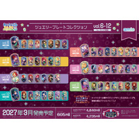 『あんさんぶるスターズ！！』より、「ジュエリープレートコレクション」vol.6～12がamieから登場。