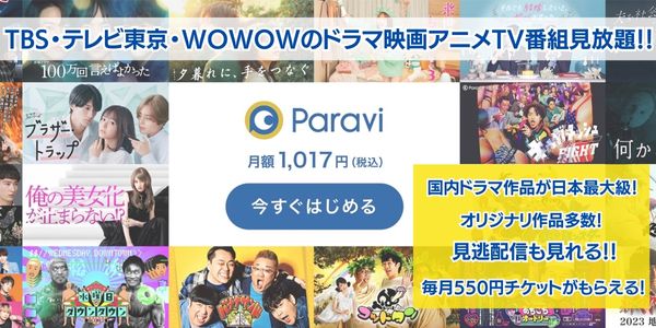 paravi 動画配信サービス